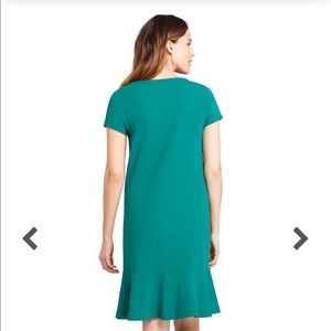 lands end ruffle t shirt dress